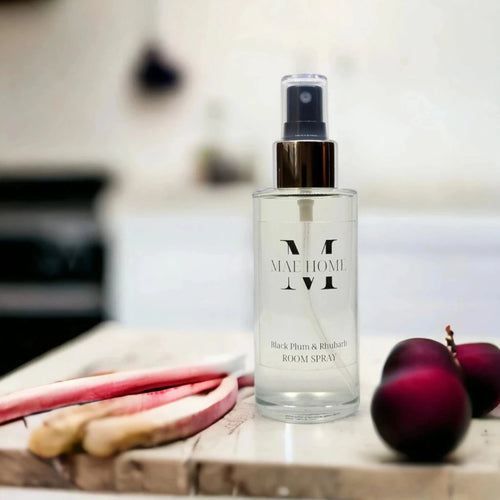 MAE Home | Black Plum & Rhubarb Room Spray - Rich Fruity Aroma - 100ml